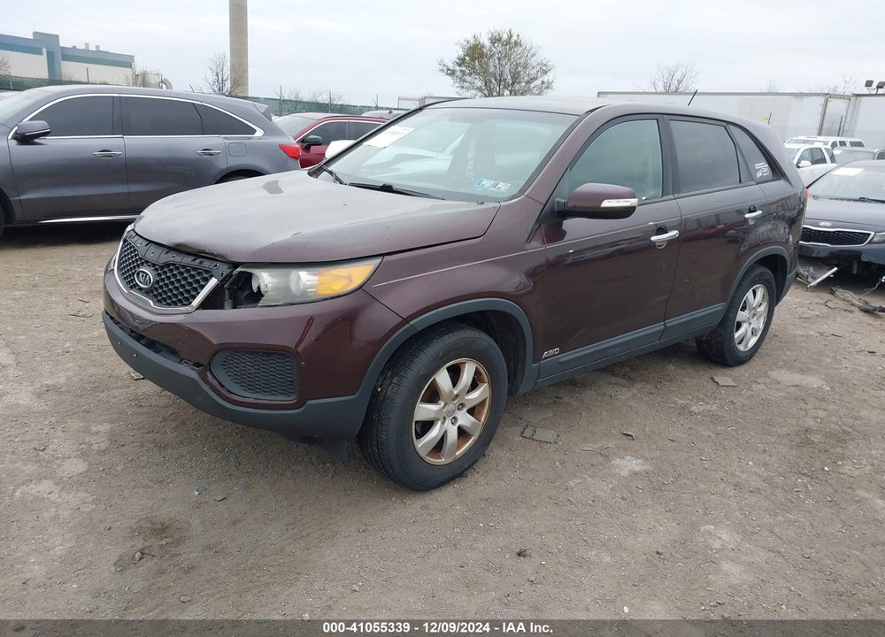 2012 KIA SORENTO LX VIN: 5XYKTDA67CG230370