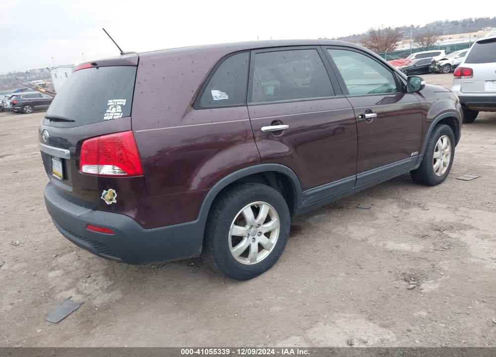 2012 KIA SORENTO LX VIN: 5XYKTDA67CG230370