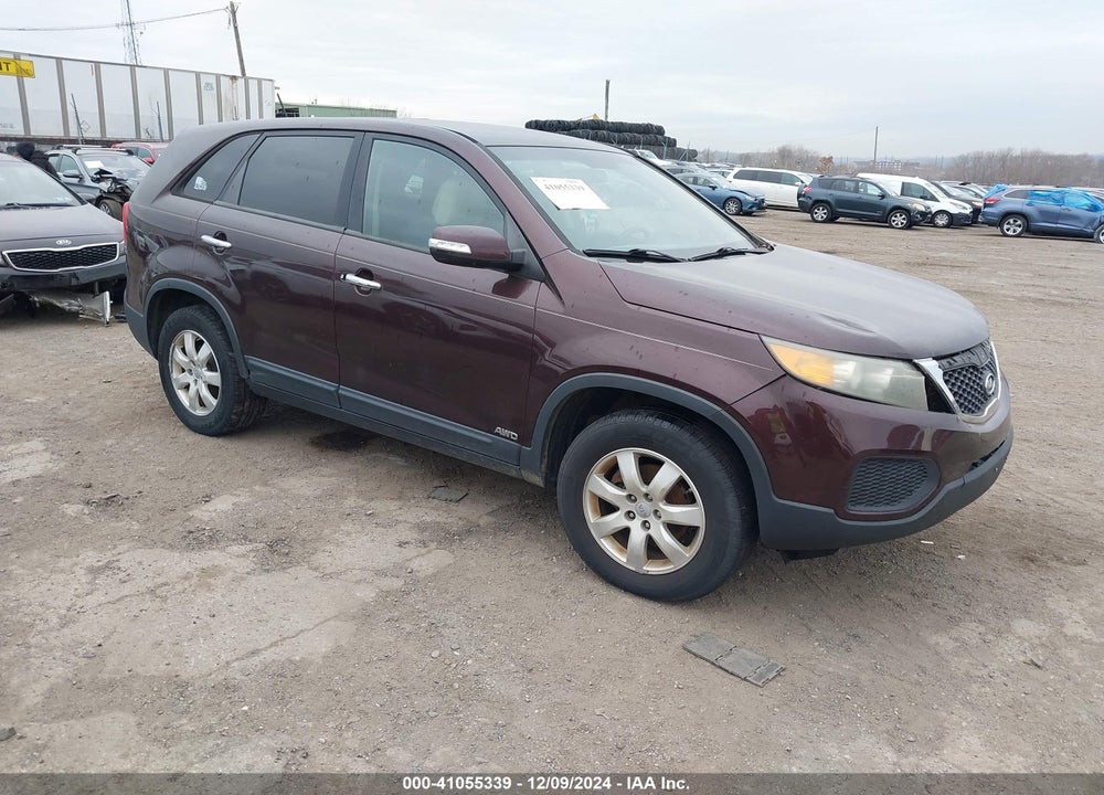 2012 KIA SORENTO LX VIN: 5XYKTDA67CG230370