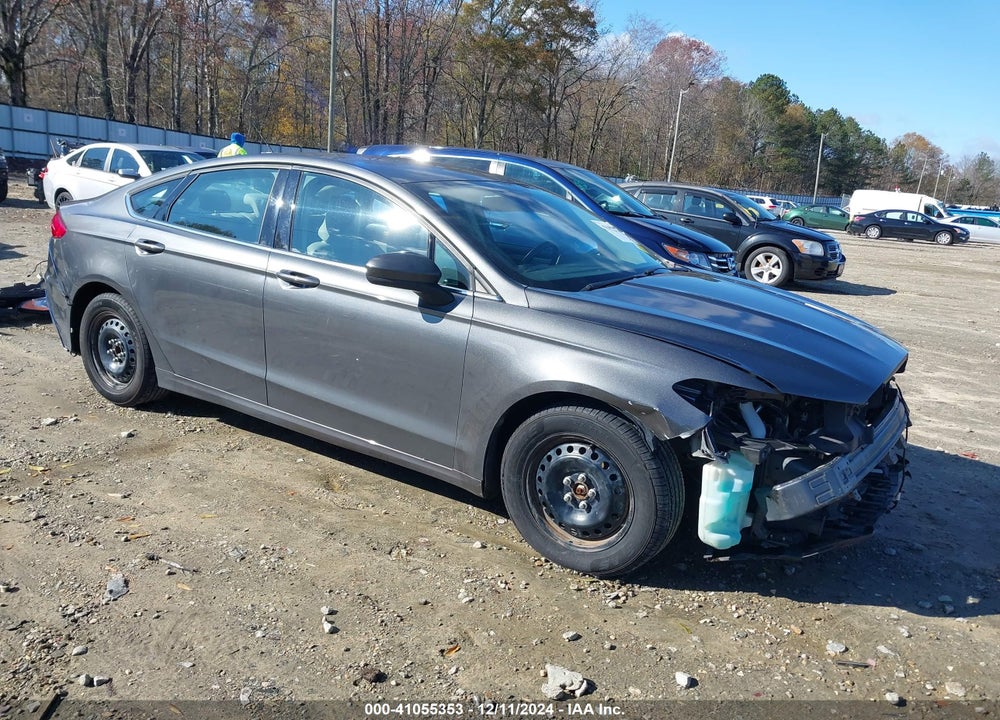 2019 FORD FUSION S VIN: 3FA6P0G73KR280465