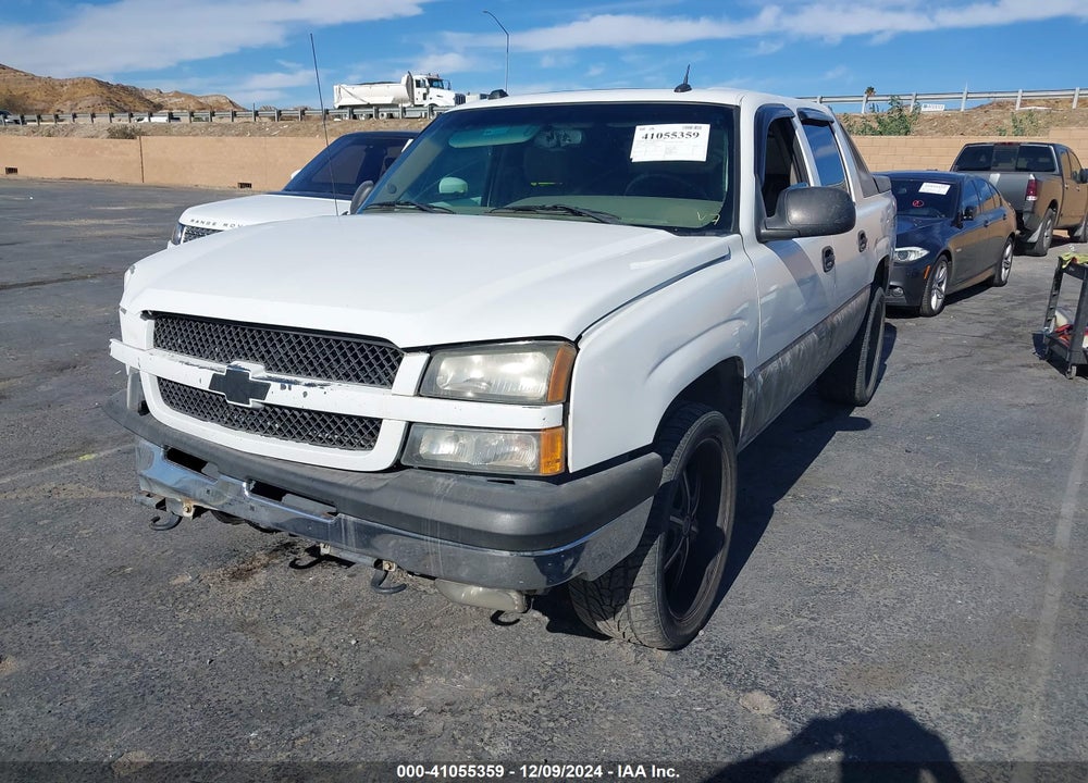 2004 CHEVROLET AVALANCHE 1500 VIN: 3GNEK12T74G343491