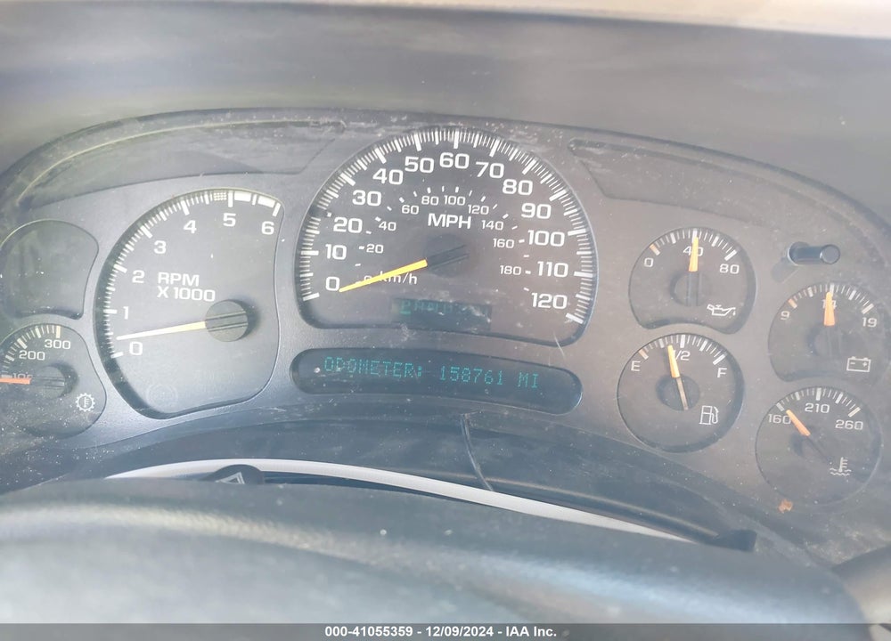 2004 CHEVROLET AVALANCHE 1500 VIN: 3GNEK12T74G343491