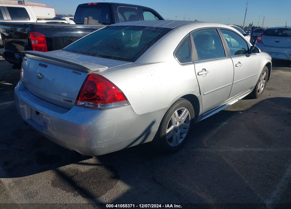 2012 CHEVROLET IMPALA LT VIN: 2G1WG5E33C1270184