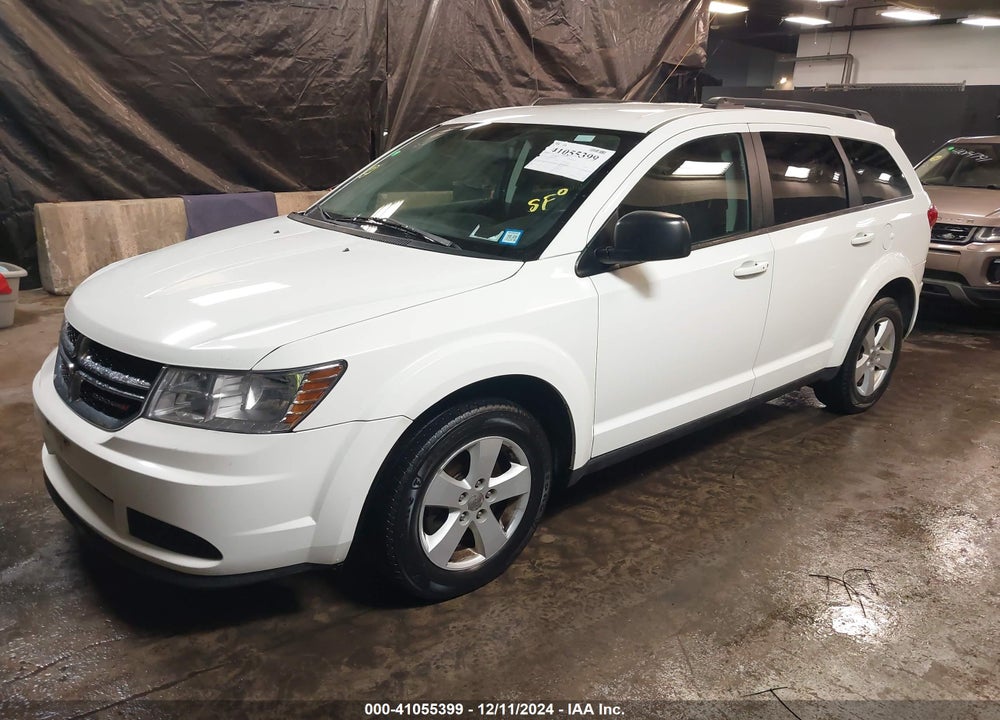 2014 DODGE JOURNEY SE VIN: 3C4PDDAG6ET265201