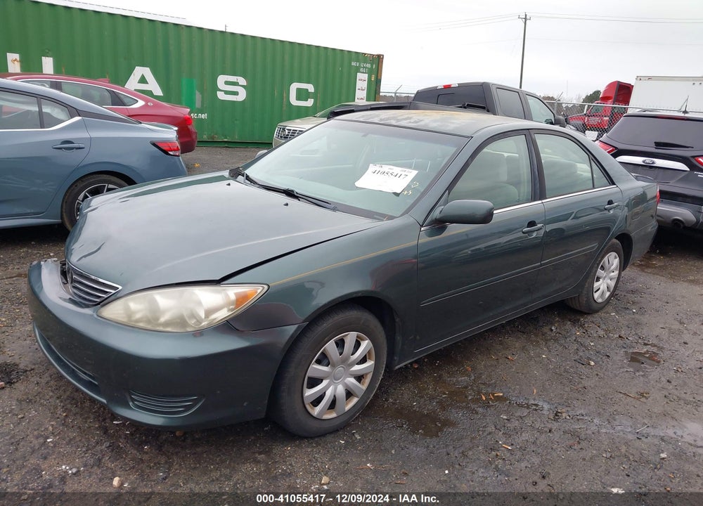 2005 TOYOTA CAMRY LE VIN: 4T1BE32K75U054143