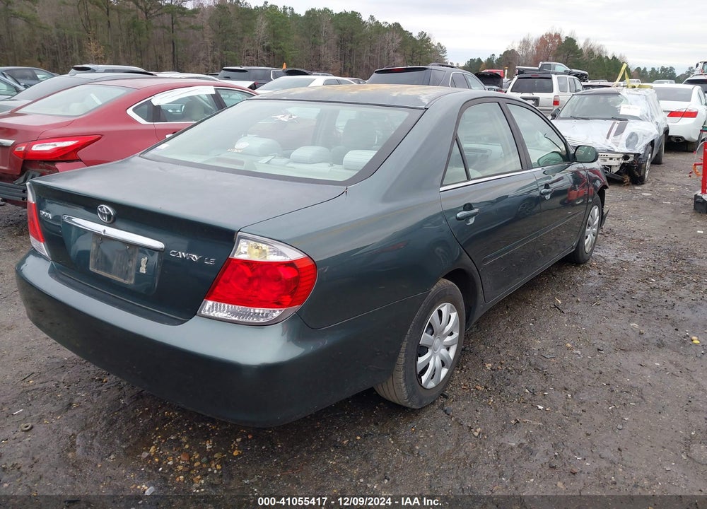 2005 TOYOTA CAMRY LE VIN: 4T1BE32K75U054143