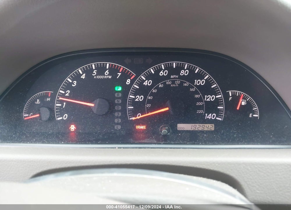 2005 TOYOTA CAMRY LE VIN: 4T1BE32K75U054143