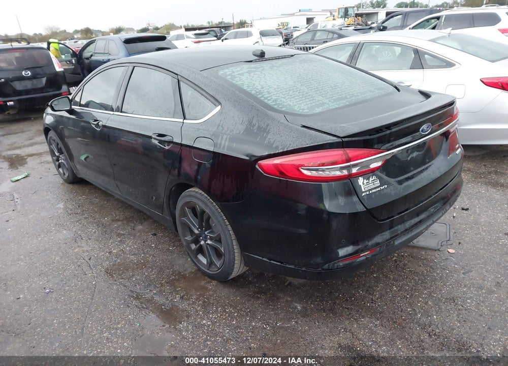 2018 FORD FUSION SE VIN: 3FA6P0HD4JR186257