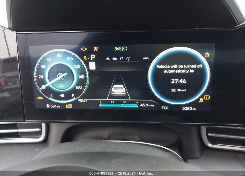 2024 HYUNDAI ELANTRA HYBRID BLUE VIN: KMHLM4DJ2RU113848
