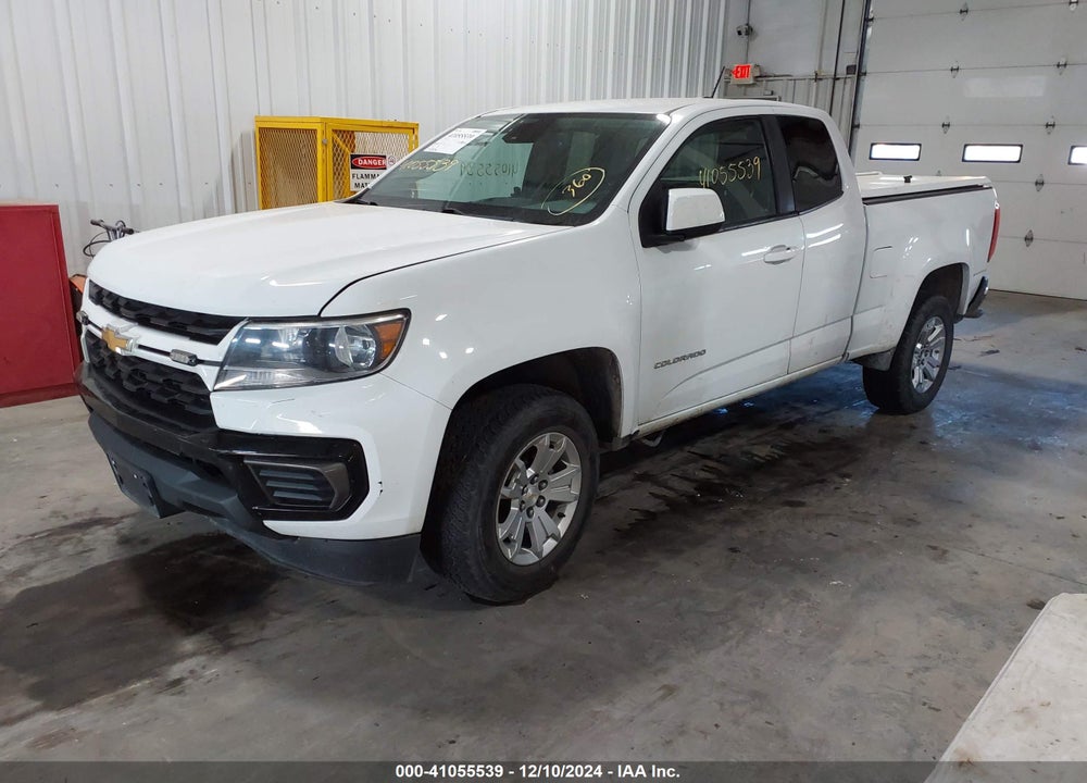 2021 CHEVROLET COLORADO 2WD LONG BOX LT VIN: 1GCHSCEA6M1270897