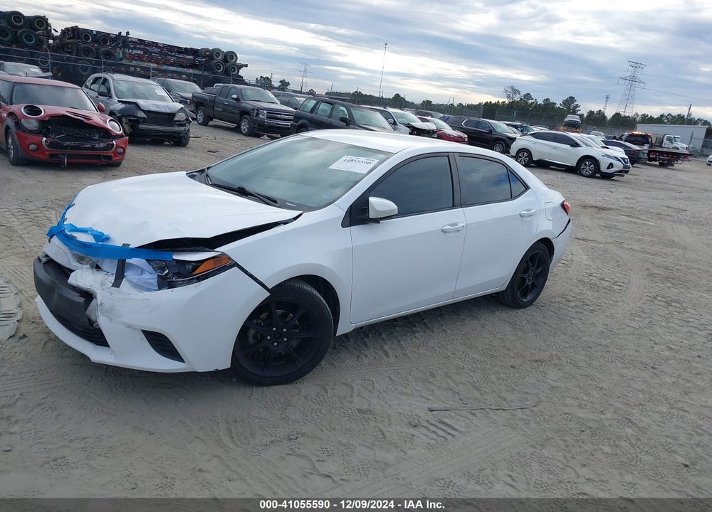 2016 TOYOTA COROLLA L VIN: 2T1BURHE6GC487707