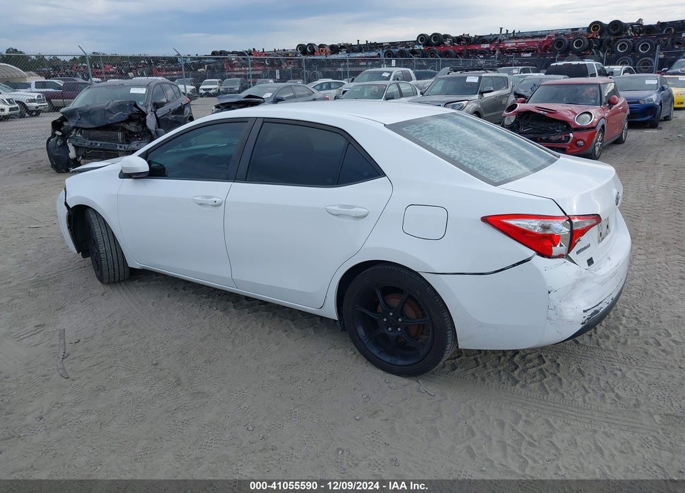 2016 TOYOTA COROLLA L VIN: 2T1BURHE6GC487707