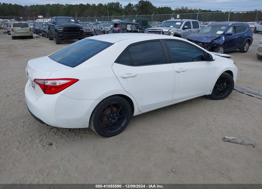 2016 TOYOTA COROLLA L VIN: 2T1BURHE6GC487707