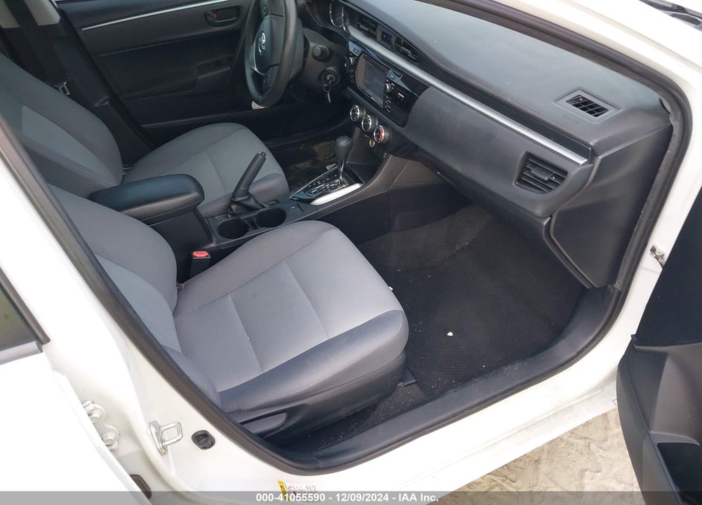 2016 TOYOTA COROLLA L VIN: 2T1BURHE6GC487707
