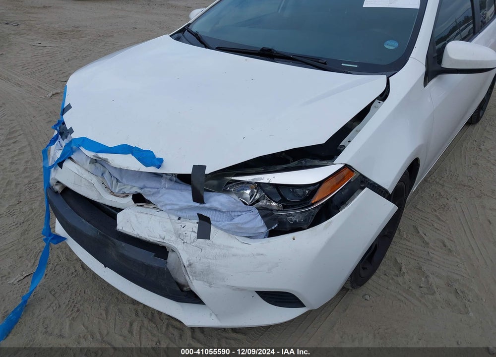 2016 TOYOTA COROLLA L VIN: 2T1BURHE6GC487707