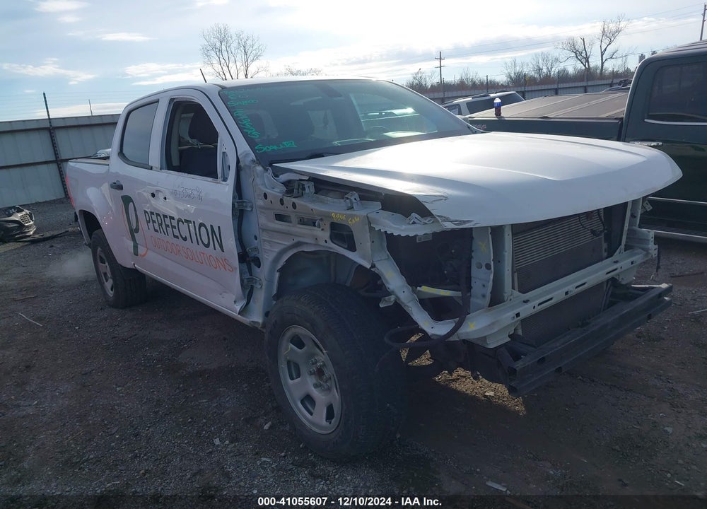 2022 CHEVROLET COLORADO 2WD SHORT BOX WT VIN: 1GCGSBEAXN1320367