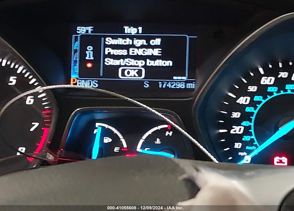 2013 FORD ESCAPE SEL VIN: 1FMCU0H90DUC03047