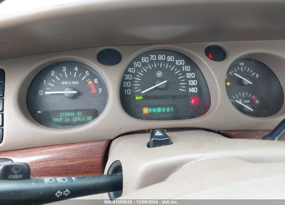 2004 BUICK LESABRE CUSTOM VIN: 1G4HP52KX44157779