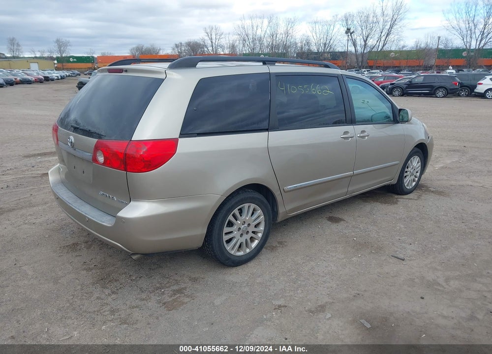 2008 TOYOTA SIENNA LIMITED VIN: 5TDZK22C58S135472