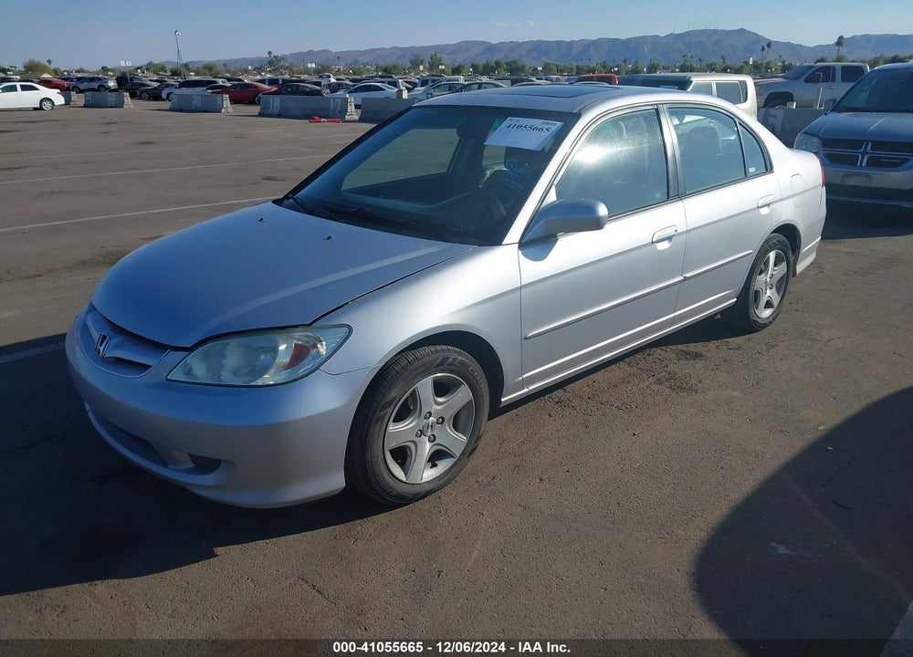 2004 HONDA CIVIC EX VIN: 2HGES26884H607694