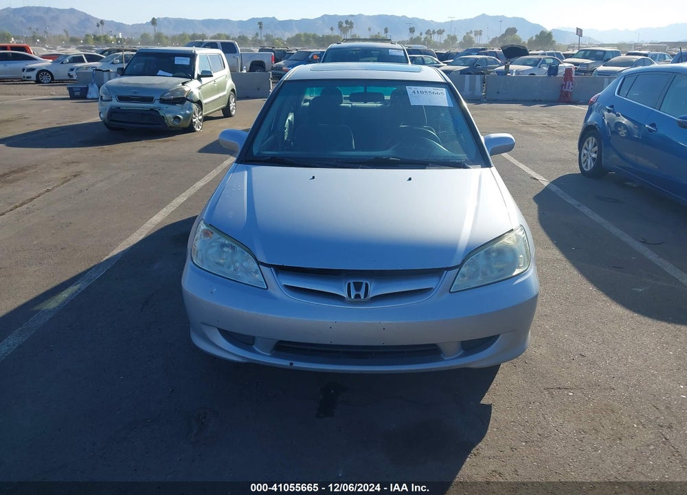 2004 HONDA CIVIC EX VIN: 2HGES26884H607694