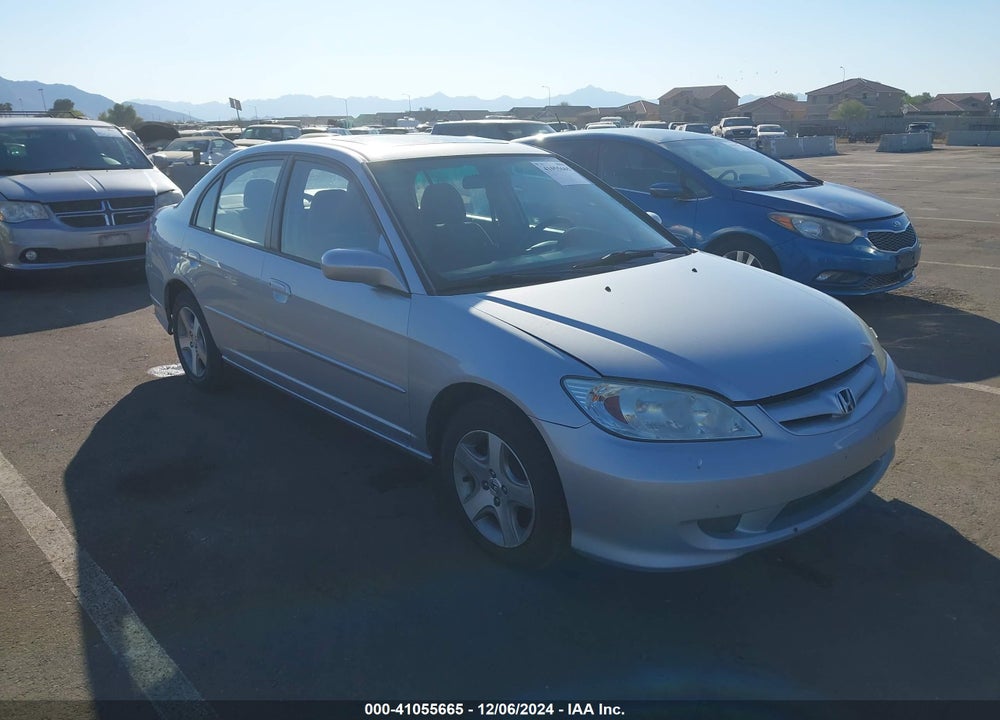 2004 HONDA CIVIC EX VIN: 2HGES26884H607694