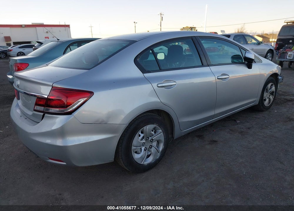 2013 HONDA CIVIC LX VIN: 19XFB2F57DE208487