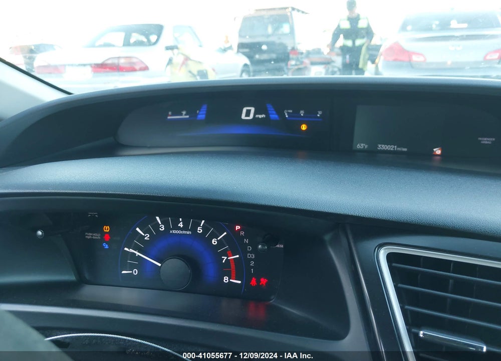 2013 HONDA CIVIC LX VIN: 19XFB2F57DE208487