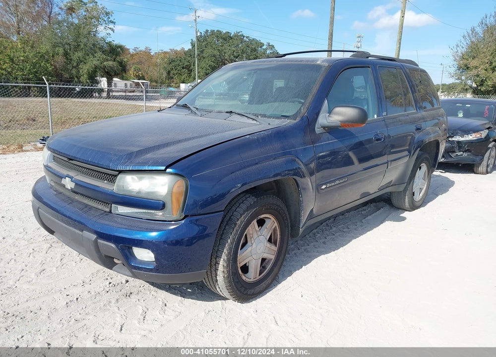 2002 CHEVROLET TRAILBLAZER LTZ VIN: 1GNDT13S222183721