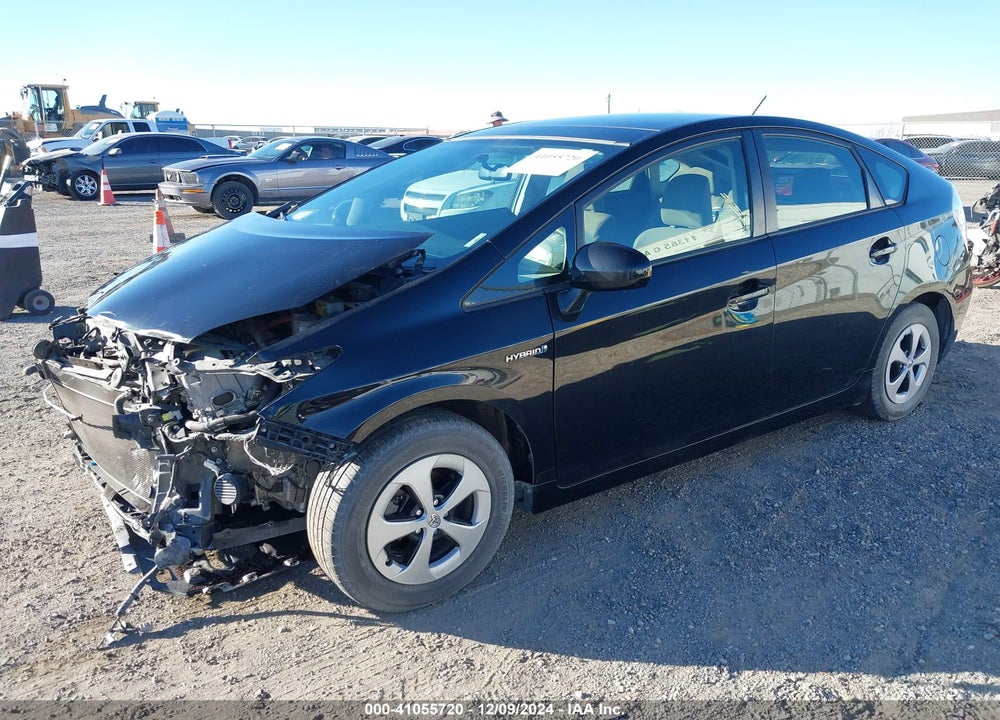2012 TOYOTA PRIUS THREE VIN: JTDKN3DU8C5509303