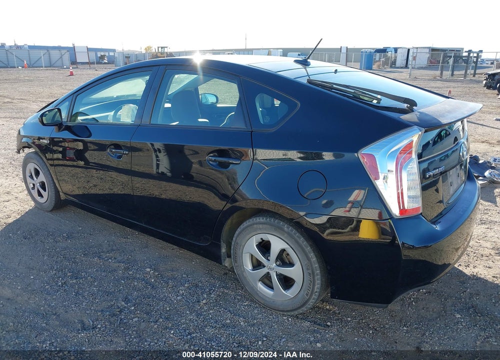 2012 TOYOTA PRIUS THREE VIN: JTDKN3DU8C5509303