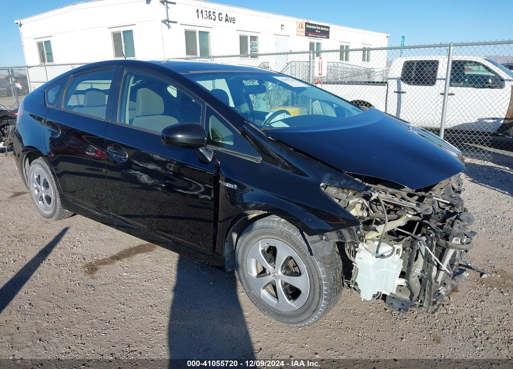 2012 TOYOTA PRIUS THREE VIN: JTDKN3DU8C5509303
