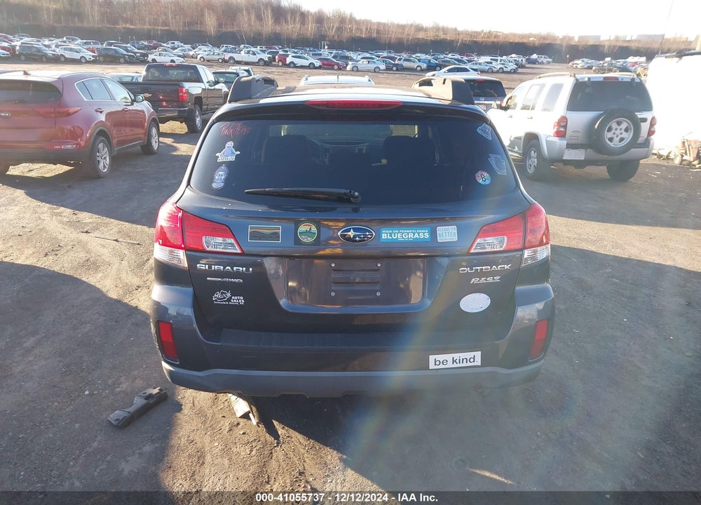 2013 SUBARU OUTBACK 2.5I PREMIUM VIN: 4S4BRBGC4D3260394