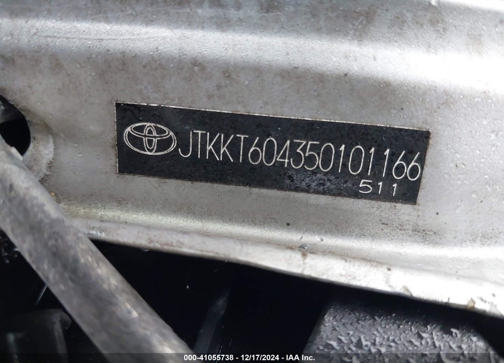 2005 SCION XA VIN: JTKKT604350101166