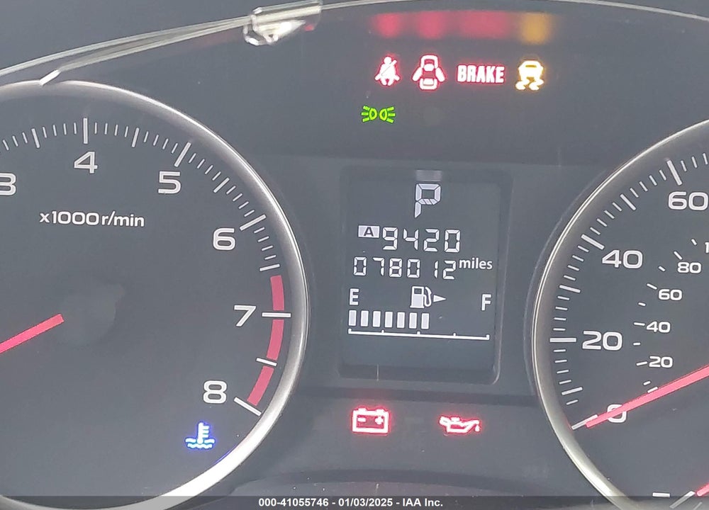 2016 SUBARU IMPREZA 2.0I VIN: JF1GJAA69GH009561