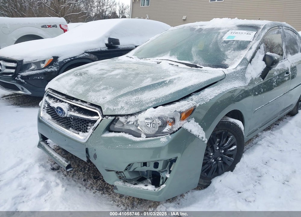 2016 SUBARU IMPREZA 2.0I VIN: JF1GJAA69GH009561