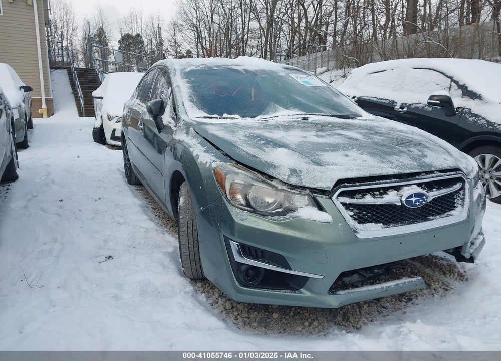 2016 SUBARU IMPREZA 2.0I VIN: JF1GJAA69GH009561