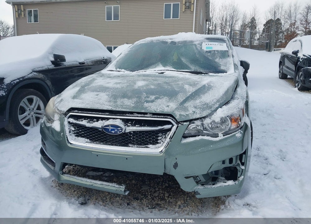 2016 SUBARU IMPREZA 2.0I VIN: JF1GJAA69GH009561