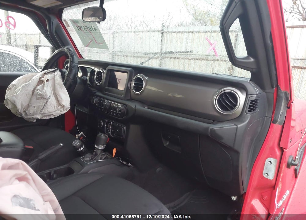 2021 JEEP WRANGLER UNLIMITED SAHARA VIN: 1C4HJXEN1MW632456