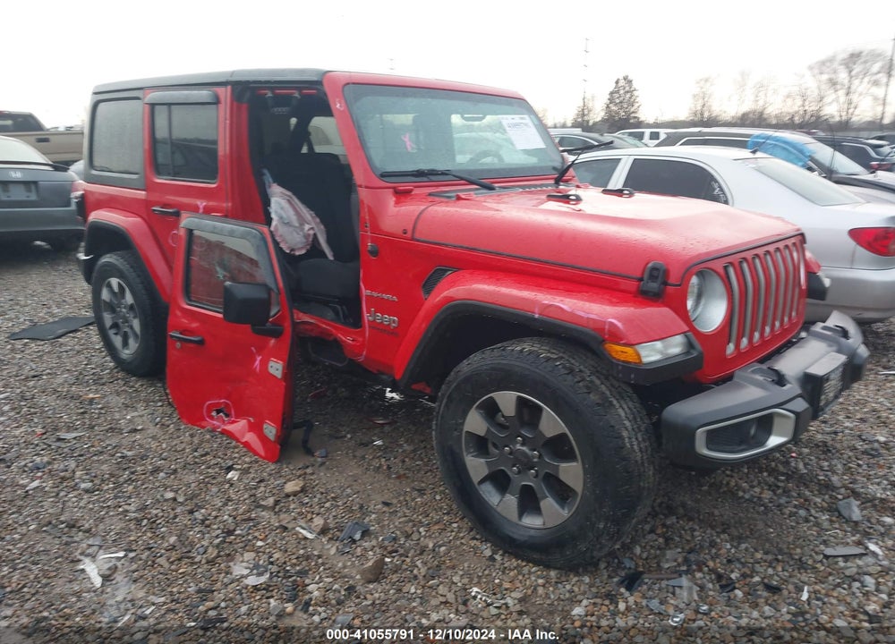 2021 JEEP WRANGLER UNLIMITED SAHARA VIN: 1C4HJXEN1MW632456