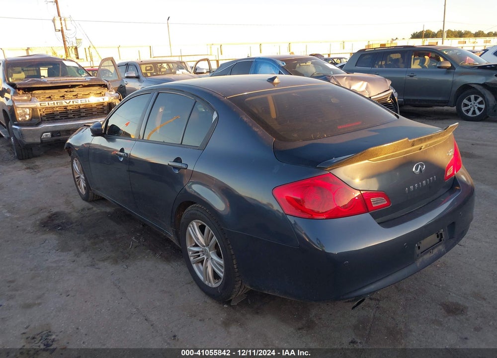 2012 INFINITI G37 JOURNEY VIN: JN1CV6AP5CM622378