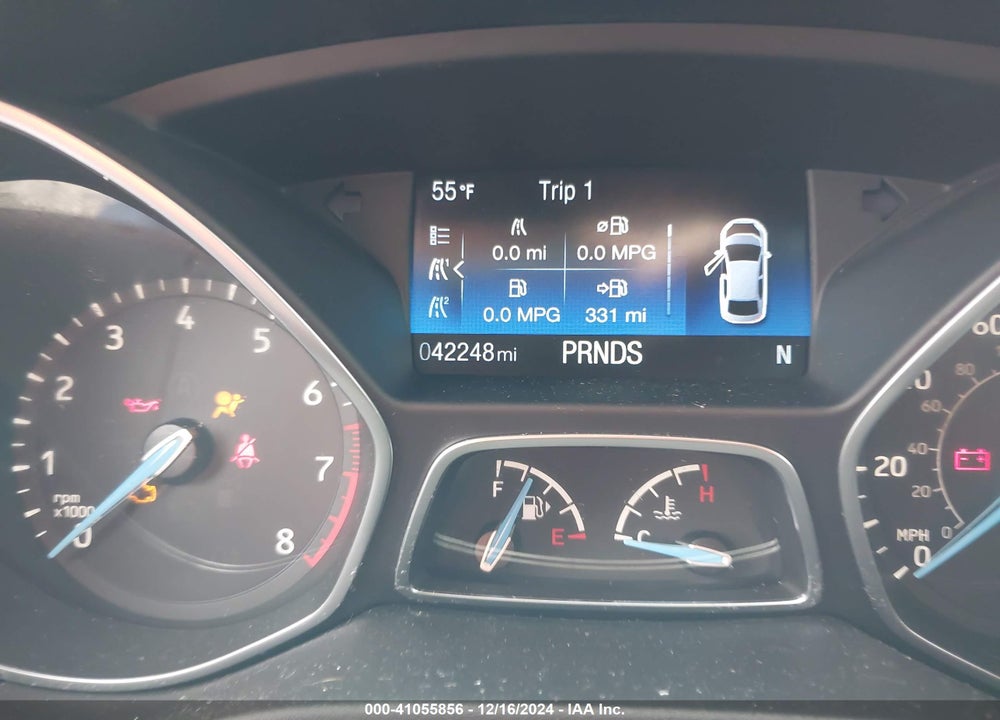 2017 FORD FOCUS SEL VIN: 1FADP3H26HL236589