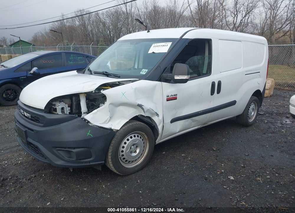 2020 RAM PROMASTER CITY TRADESMAN VIN: ZFBHRFAB1L6S45292
