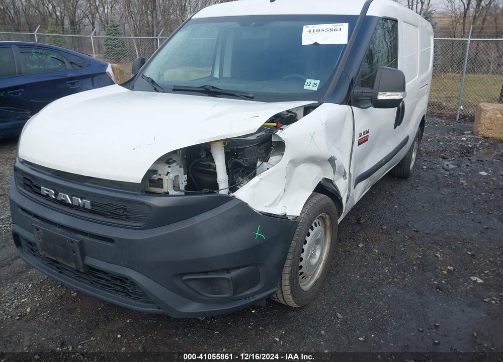 2020 RAM PROMASTER CITY TRADESMAN VIN: ZFBHRFAB1L6S45292