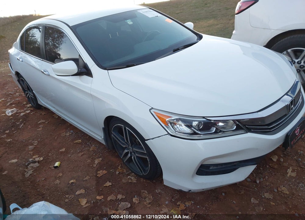 2016 HONDA ACCORD SPORT VIN: 1HGCR2F54GA190442