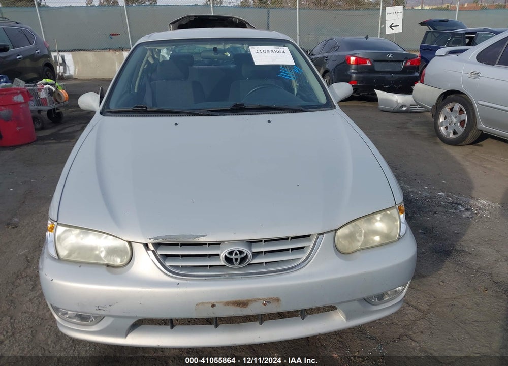 2002 TOYOTA COROLLA S VIN: 1NXBR12EX2Z616194