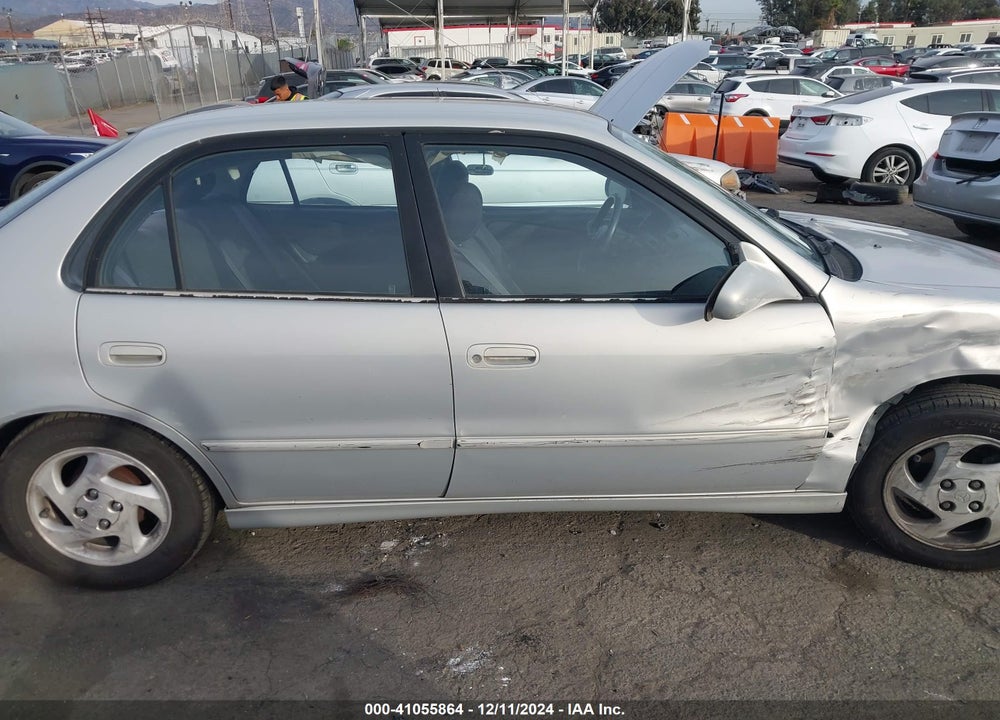 2002 TOYOTA COROLLA S VIN: 1NXBR12EX2Z616194