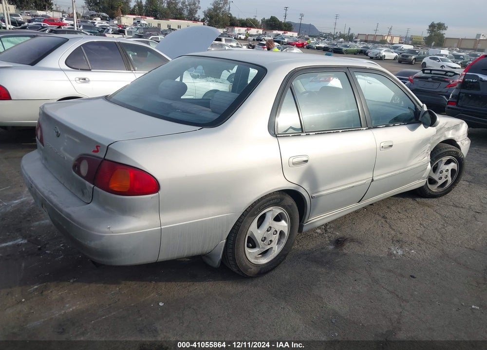 2002 TOYOTA COROLLA S VIN: 1NXBR12EX2Z616194
