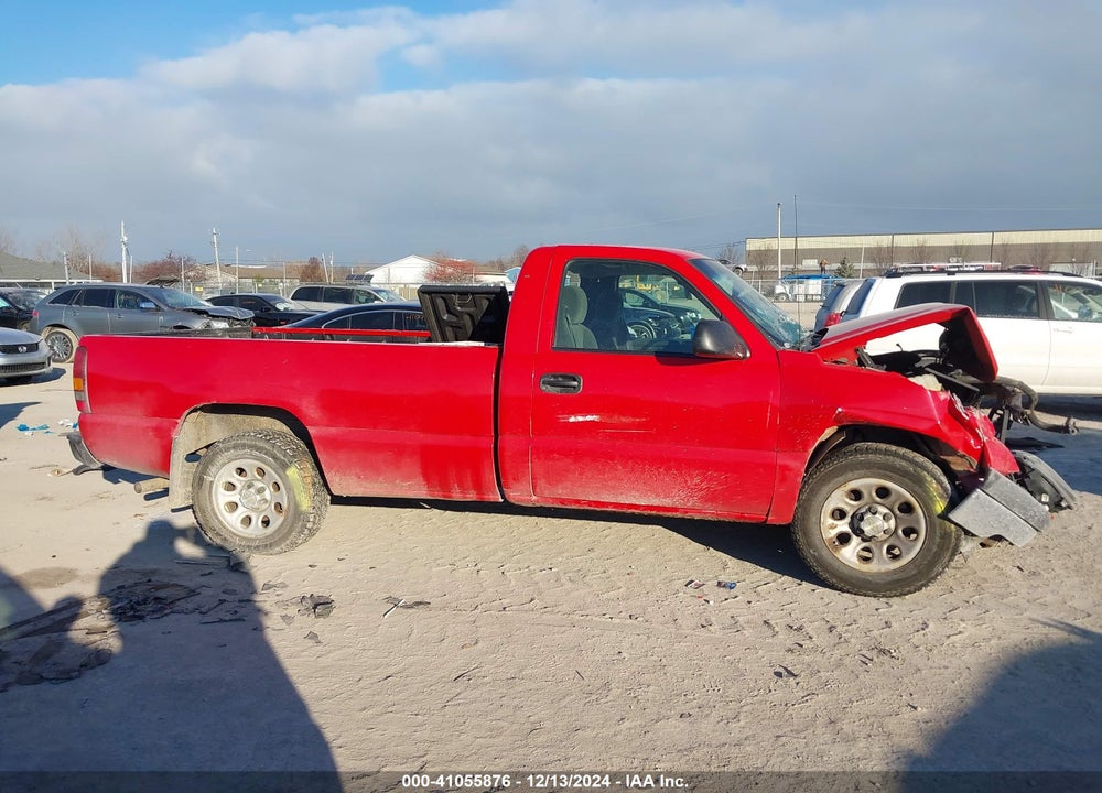 2005 CHEVROLET SILVERADO 1500 WORK TRUCK VIN: 1GCEC14VX5Z354975
