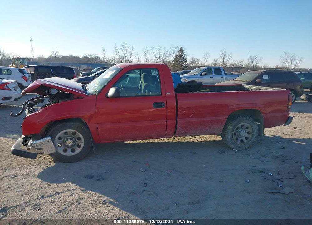 2005 CHEVROLET SILVERADO 1500 WORK TRUCK VIN: 1GCEC14VX5Z354975